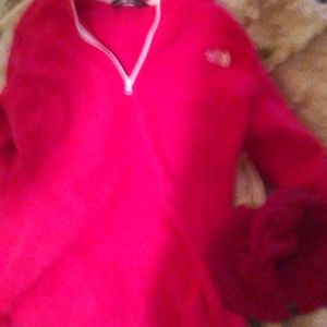 North face fleece matching beanie